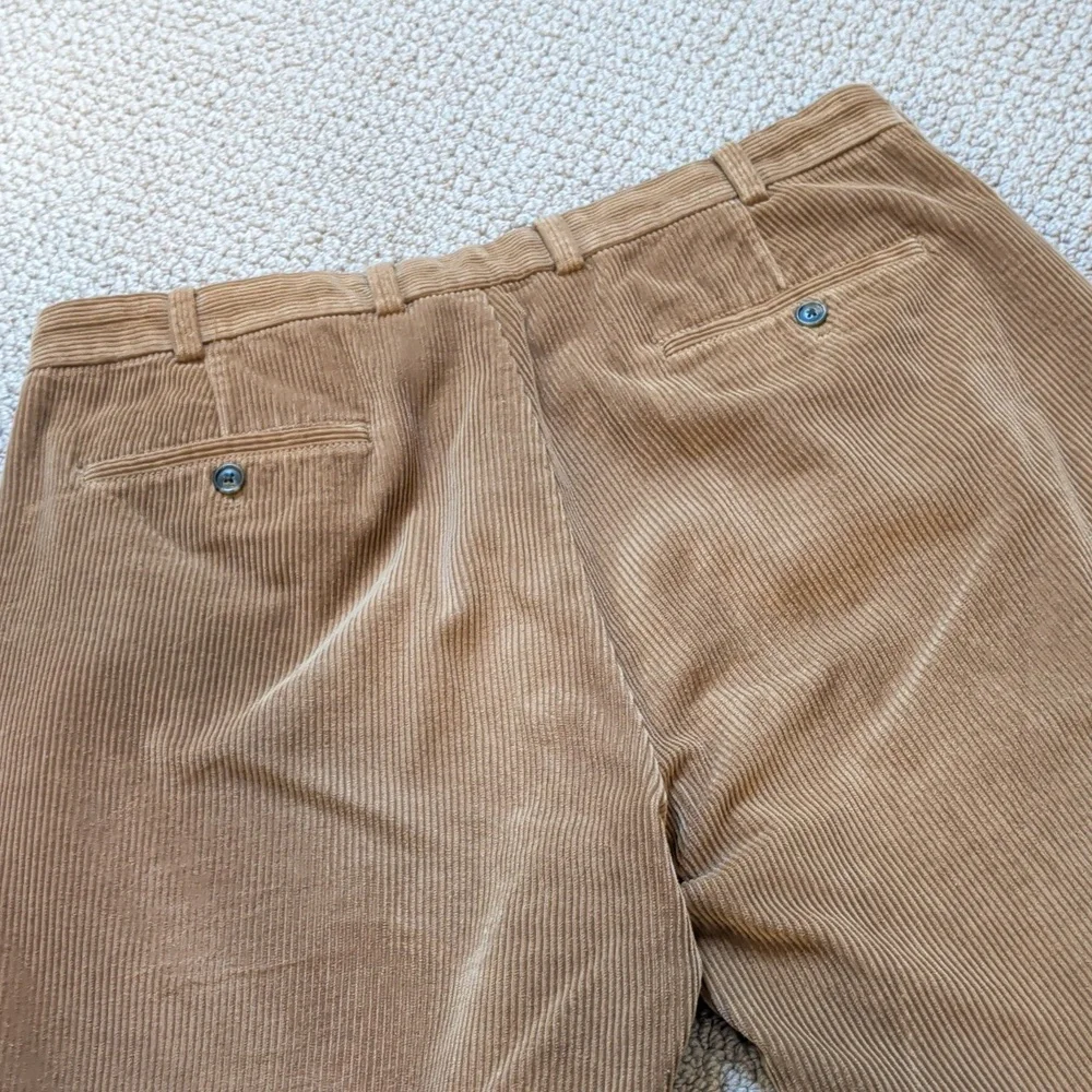 Brooks Brothers Wide Wale Tan Corduroy Pants 38 x 30
